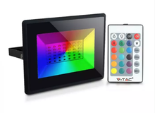 Charger l'image dans la galerie, PROJECTEUR LED DIMMABLE RGB 30W + TELECOMMANDE . V-TAC
