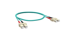 Charger l'image dans la galerie, JARRETIÈRE FIBRE LC - LC / SC-LC / SC-SC OM3 DUPLEX 50/125 3M