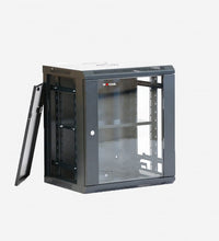 Charger l'image dans la galerie, COFFRET INFORMATIQUE 12U 600 * 600 * 700 + ETAGERE . NOIR