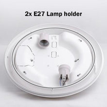 Charger l'image dans la galerie, Applique plafonnier etanche UMBERTA 2 * E27 IP66 . Fumagalli