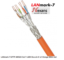 Charger l'image dans la galerie, ML . CABLE CAT7 S/FTP 4 PAIRE . AGINODE NEXANS ( 500m )