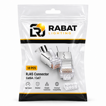 Charger l'image dans la galerie, Connecteur plugs RJ45 CAT6A - CAT7 ( SACHET  DE 10PCS MINIMUM )
